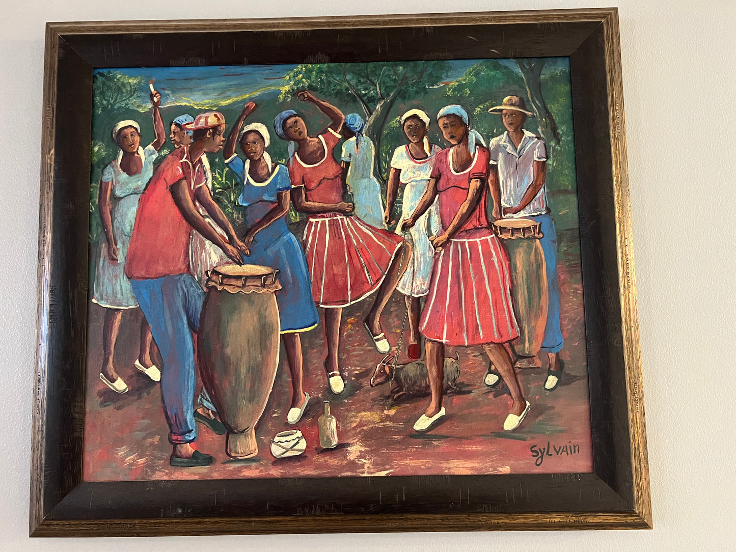 Ceremony to Ogou (Haiti)