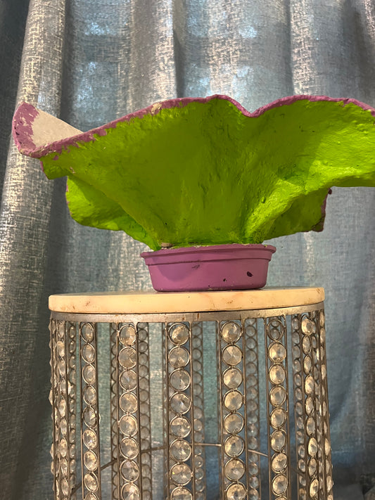 Decorative Mud Fruit Basket (Saint Lucia)