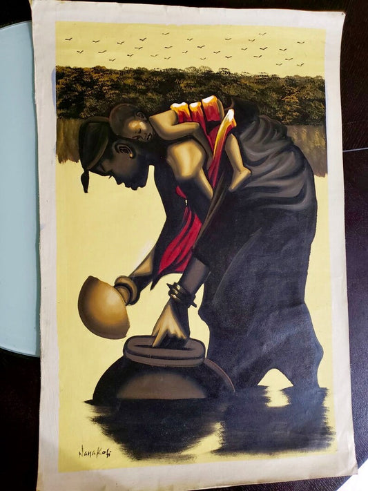 Working mom Painting (Ghana)