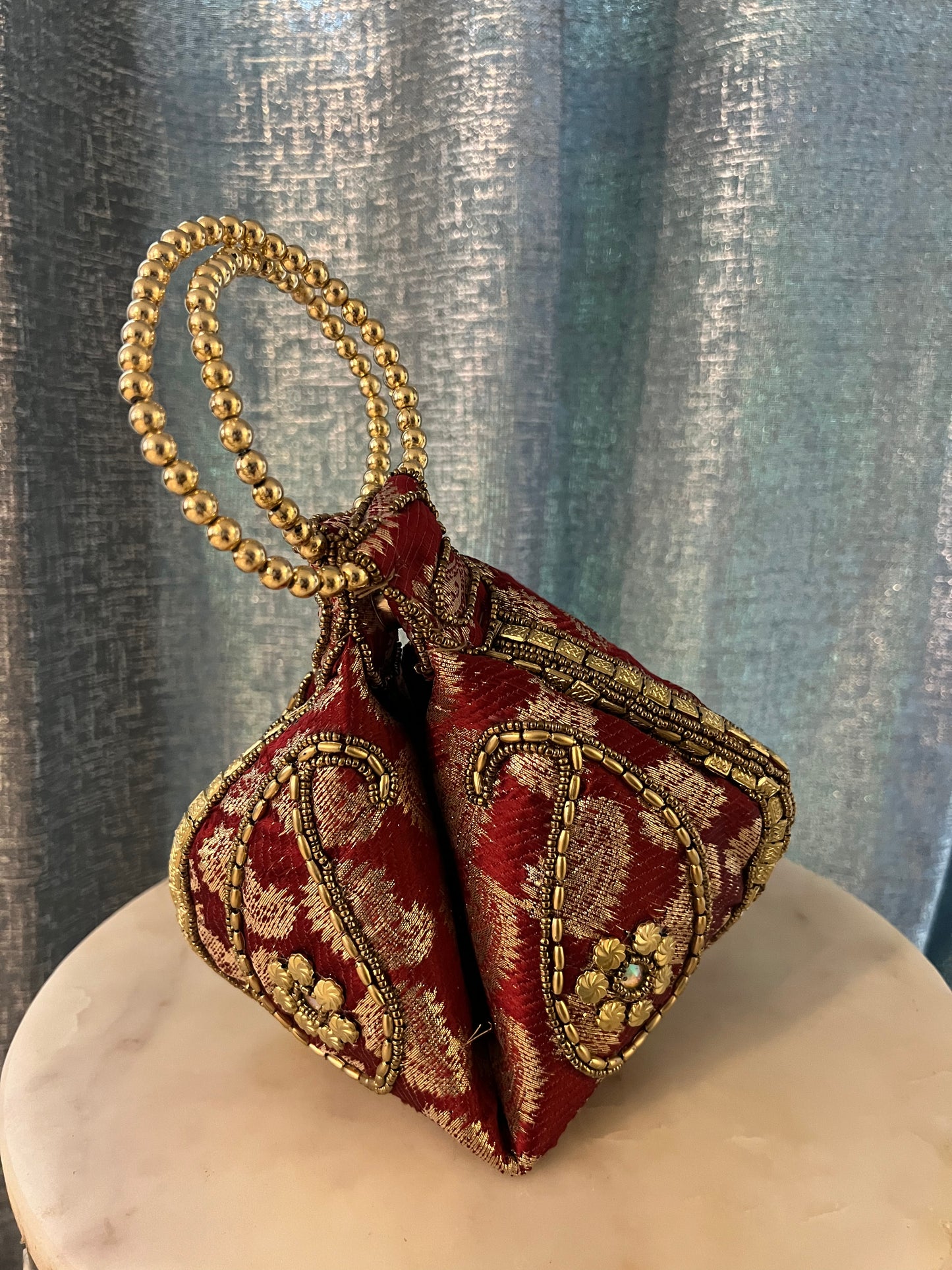 Jeweled Fortune Cookie Wrist Bag (Dubai)