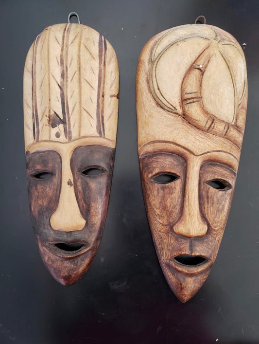 Wooden mask (Haiti)