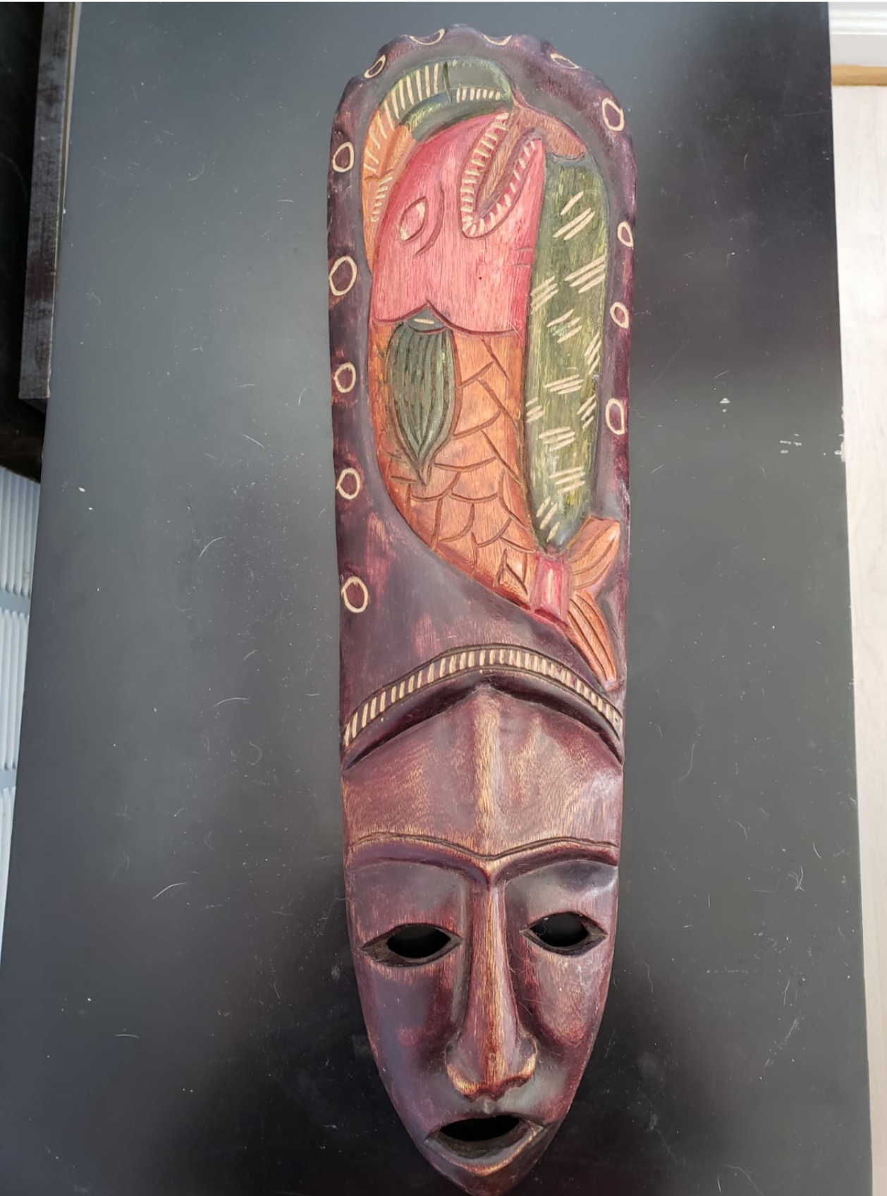 Wooden mask (Haiti)